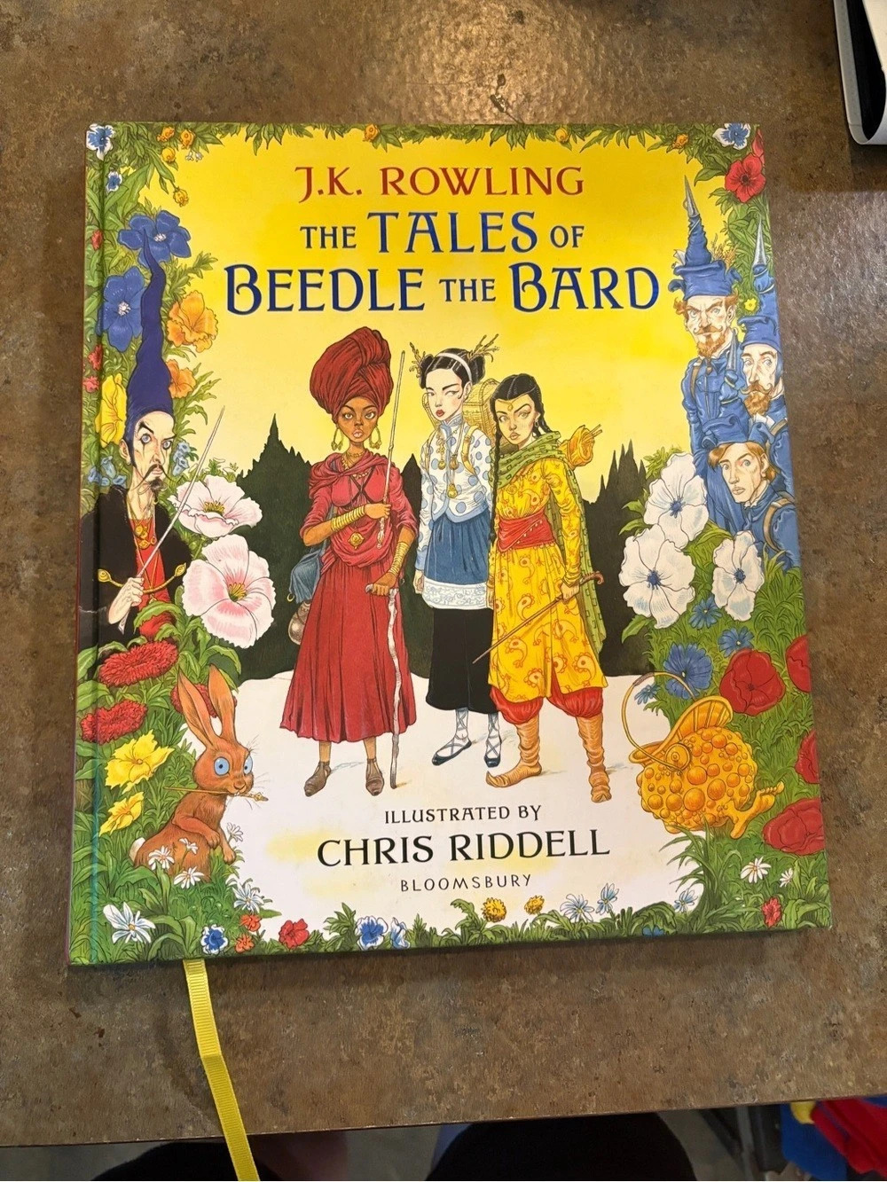 Bloomsbury The Tales of Beedle the Bard Illustrated Hardcover Book